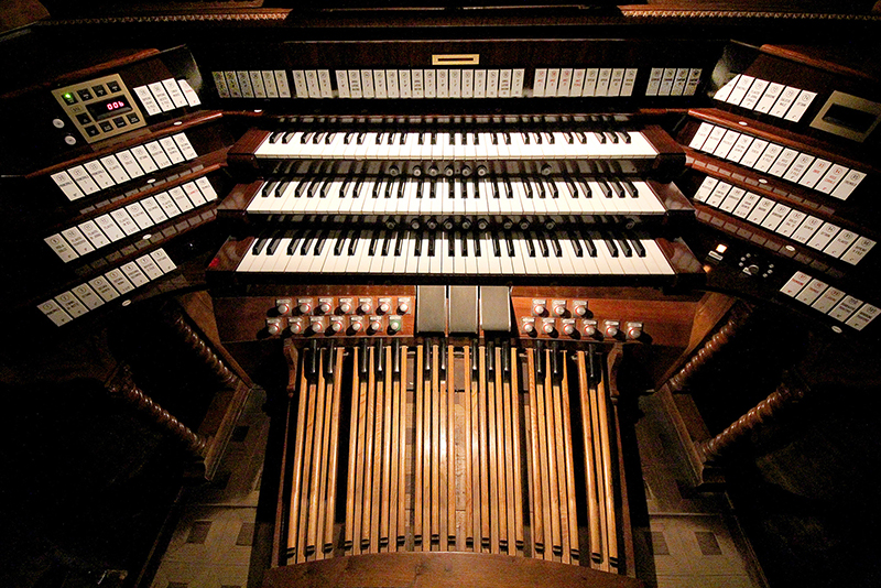 Consolle organo Santa Teresa